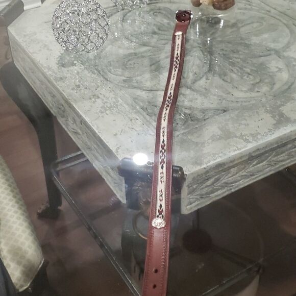 Hand made leather belt - Picture 3 of 7